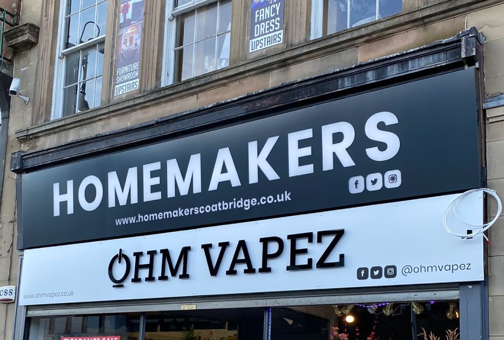 Signs Coatbridge, Glasgow, Edinburgh. 3D letters, illuminated, Lightbox,  Signs Coatbridge, Glasgow, Edinburgh.